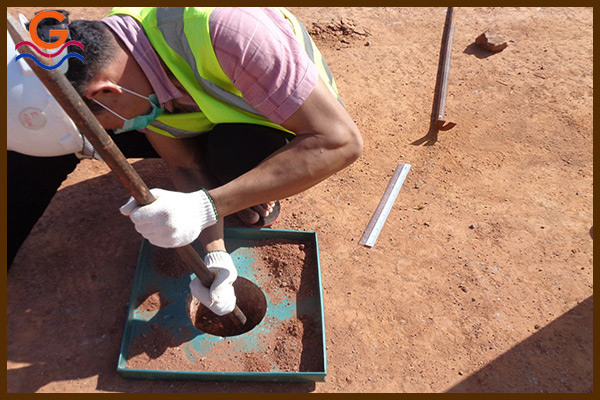 In-situ field density test 07