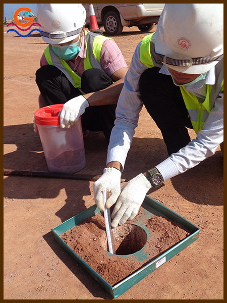 In-situ field density test 11