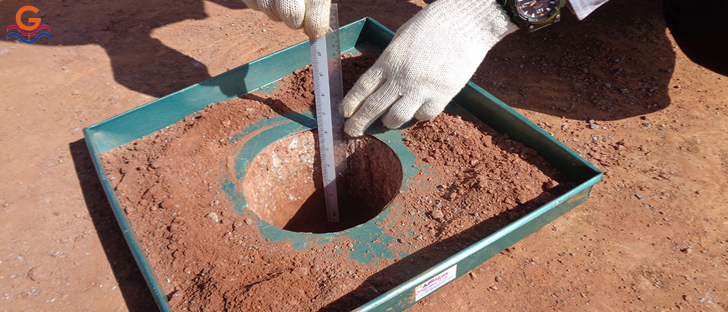  In-situ field density test 