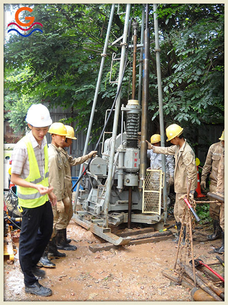 Soil boring and rock coring 02