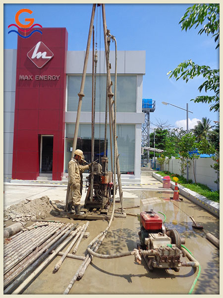 Soil boring and rock coring 04