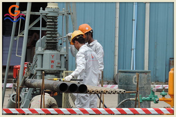 Soil boring and rock coring 09