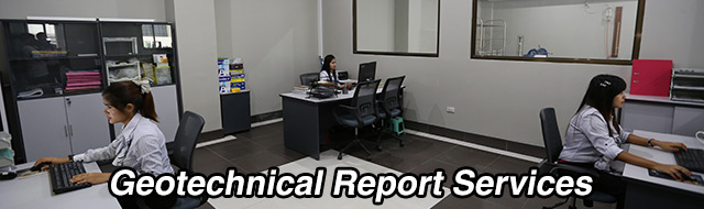 Geotechnical Report Services